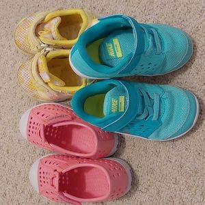 nike  7C kid shoes + skechers 7 shoes+moonstar 7 shoes